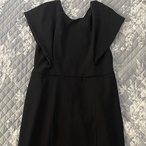 Cap Sleeve V-Back Sheath Dress